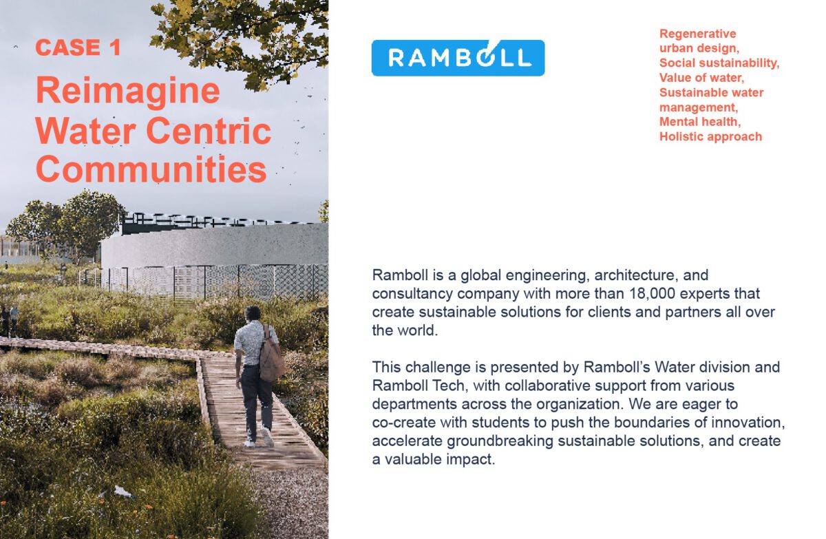 Case 1: Reimagine Water Centric Communities.
